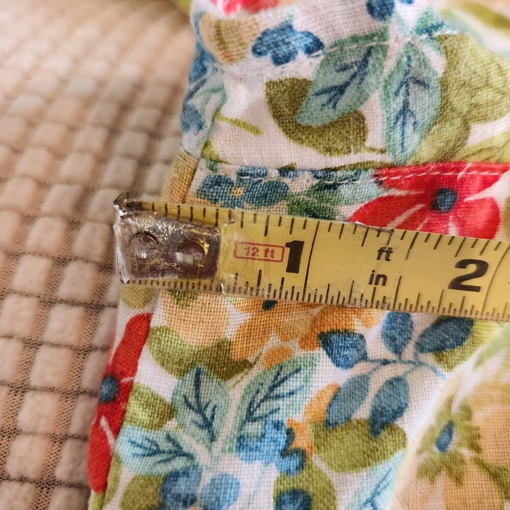 Liz Claiborne Floral Linen Shirt 3X - Picture 9 of 14